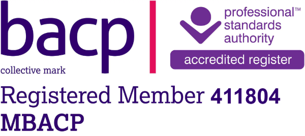 BACP Registered Member 411804 - British Association for Counselling and Psychotherapy